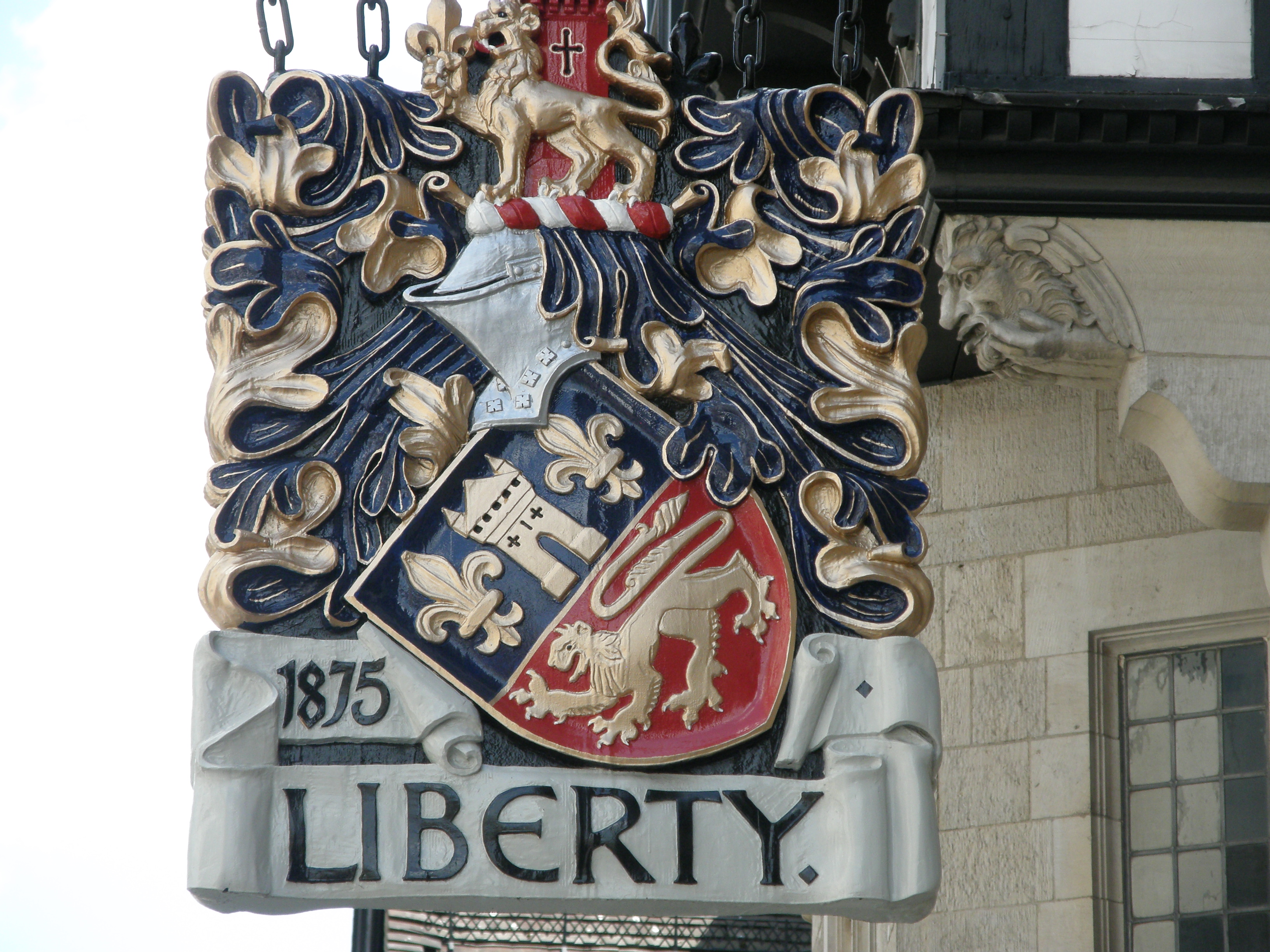 Liberty of London sign