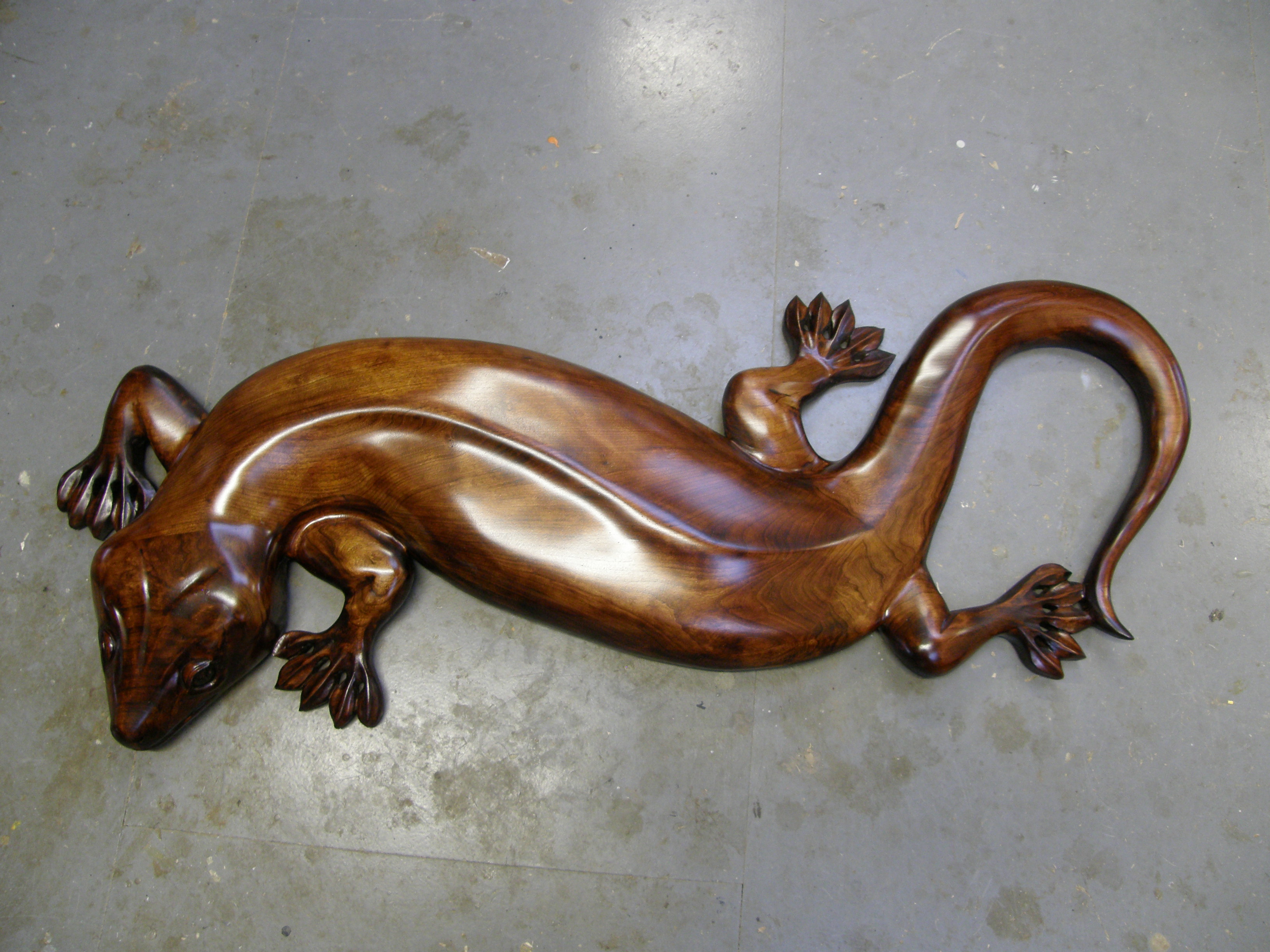 Gecko Sculpture